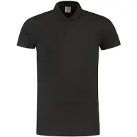Tricorp 201013 Poloshirt Cooldry Slimfit Donkergrijs maat S heren