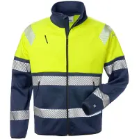 Fristads High vis sweatjack klasse 1 4517 SSL Hi-Vis geel/marineblauw maat 2XL heren