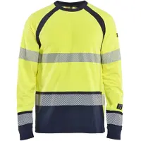 Blakläder 3436 T-shirt Lange Mouwen Uv-bescherming Vlamvertragend Multinorm | Maat: 6XL