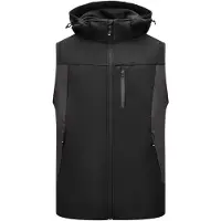 FHB Justus Softshell-Gilet Antraciet-Zwart maat 2XL heren