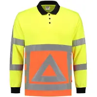 Tricorp 203002 Poloshirt Verkeersregelaar Uv-bescherming | Maat: L