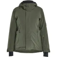 Blakläder 4707-1917 Dames Winterjas Stretch Donker Herfstgroen maat M dames