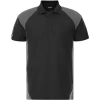 Fristads Heavy poloshirt 7047 GPM Zwart/Grijs maat 3XL heren