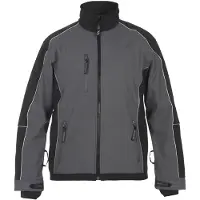 Hydrowear Vietnam Softshell Grijs/Zwart maat XS heren