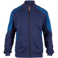 F-engel F. Engel 8830-233 Sweat Cardigan Inkt Blauw/Diesel Blauw maat 3XL heren