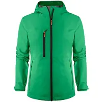 Printer Hiker Shell Jas Dames Frisgroen maat S dames