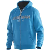 Jobman 5154 Vintage Hoodie Lined Heren Oceaan/Donkergrijs maat 3XL heren