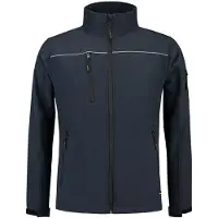 Tricorp 402016 Softshell Luxe Kids Marineblauw maat 140 heren