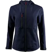 Printer Hiker Shell Jas Dames Marine maat M dames