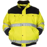 Hydrowear Luik Pilotjack Geel/Marineblauw maat XXL heren