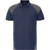 Fristads Heavy poloshirt 7047 GPM Marineblauw/Grijs maat XS heren