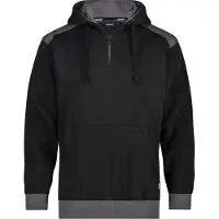 Dassy Indy Next Sweater met kap Zwart/Antracietgrijs maat S heren