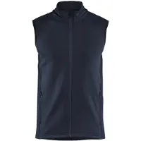 Blakläder 4736-2539 Striker fleecevest Donker marineblauw maat 4XL heren