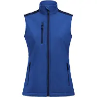 Printer Prime Softshell Bodywarmer Dames Kobalt/Marine maat XS dames