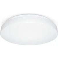 Steinel LED-plafondlamp RS Pro LED P1 Flat, wit / opaal, Badkamer, Kunststof, Modern, LED plafondlamp