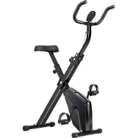 Formill YZJ508 Hometrainer - Fietsertrainer - 16 Niveaus Magnetische Weerstand - Stil Fitness Fiets met LED Monitor