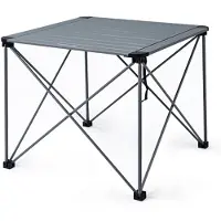 Naturehike Yamami L03 Opvouwbare Campingtafel – 7075 Aluminiumlegering – Lichtgewicht Outdoor Tafel – 52.5x52.5x42cm - Grijs – Medium