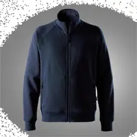 Snickers 2018 Classic Sweater met Rits Marineblauw maat L heren