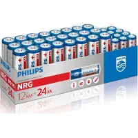 Philips NRG Alkaline Batterijen AA-24 & AAA-12 Value Pack