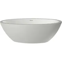 Xenz Britt XS vrijstaand bad 170x85 cm mat wit