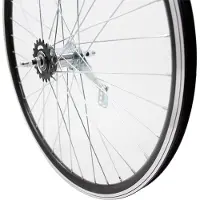 Roland achterwiel 26 x 1.75 remnaaf Alu V-profil zwart