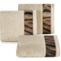 Eurofirany Eva Handdoek Beige 30x50 cm - 100% Katoen, 500 GSM
