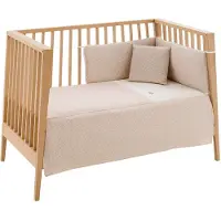 cambrass Rustic 60x120x3 Cm Crib Fitted Sheet 2 Units Beige Kinderen