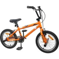 vidaXL BMX Fiets 16 Inch voor 5-8 jaar oud Oranje