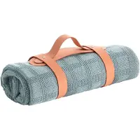 cambrass Squares Bamboo 80x100 Cm Blanket Grijs Kinderen