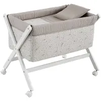 cambrass Abete 55x87x74 Cm Mini Crib Grijs Kinderen