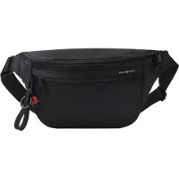 Hedgren BRANCO sling crossbodytas met RFID – 100% gerecycled RPET – Waterafstotend – Handsfree draagcomfort - Zwart