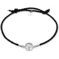 Luxenter 925 Sterling Zilver en Rhodium Plated Briljant Zirkonia Armband - Ganvi