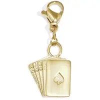 Yehwang Sieraden van roestvrij staal, bedeltjes voor poker, casual, dagelijks gebruik, eenvoudige serie, damessieraden