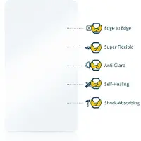 BROTECT - Screenprotector voor realme P4 Power 5G - Folie Beschermfolie matte volledig dekking 2 Stuks