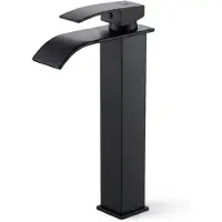 Akord Waterval Wastafelkraan EVIO / Badkamer Mengkraan / Zwart