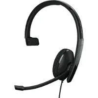 Epos | ADAPT 130T USB II Hoofdtelefoon, draadloos, hoofdband, geschikt voor kantoor/callcenter, USB Type-A, zwart