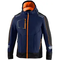 Sparco Tech York Softshell jas - Oranje - Maat L