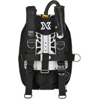 Xdeep Zen Deluxe Aluminium Backplate Xl Weight Pockets Wing Zwart L