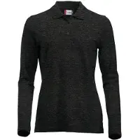 Clique New Classic Marion L/S Antraciet Melange maat S dames
