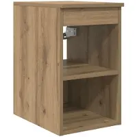 vidaXL Badkamerkast Tussenin Artisanaal eiken 30 x 44,5 x 50 cm