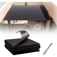 NaiZy Zonnezeil 3x3m Vierkant, Schaduwzeilen met Inslagringen en 12m Bevestigingskoord, Windafstotend Schaduwnet van 150g/m² HDPE, UV-Bescherming Schaduwdispenser voor Terras/Balkon/Zwembad,