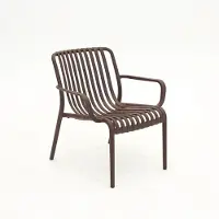 Vita Porto loungestoel Bruin