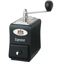 Zassenhaus Santiago Espresso koffiemolen 14 x 9 cm hout zwart