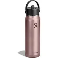 Hydroflask - Lightweight Wide Flex Straw Cap - Isoleerfles 946 ml, bruin