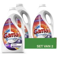 GA.MA 2x Vloeibaar Wasmiddel Colour 100 Wasbeurten 4,5 liter
