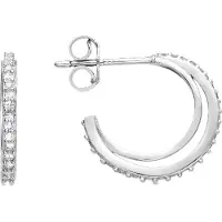 Luxenter Oorbellen 'Ibsy' zilver