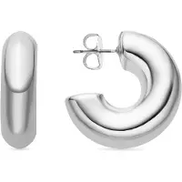 Luxenter Oorbellen 'Meibe' zilver