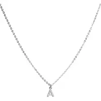 Luxenter Ketting 'Alphabet' wit