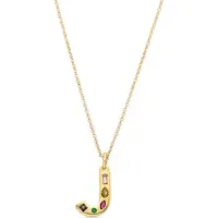 Luxenter Ketting 'Alphabet' gemengde kleuren
