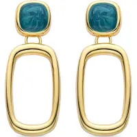 Luxenter Oorbellen 'Orzur' donkerblauw